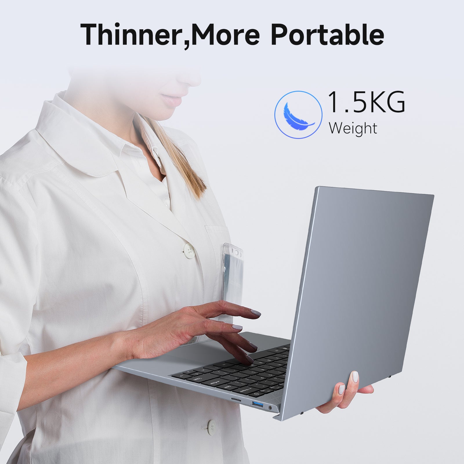 13.5 Intel core i3-1005G1 Laptop DDR4 8GB RAM 256GB SSD Business Student Computer, Backlit Keyboard, Fingerprint Recognition, 2256 * 1504 IPS 2K, WIFi6, USB3.2,PD/DP,1.2kg Portable Notebook 我的商店