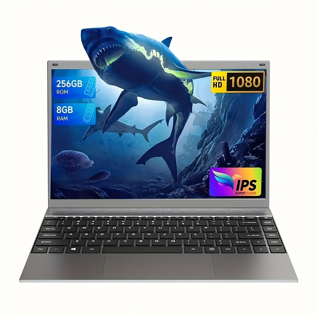 14 Inch Laptop for Students and Business, Intel Pentium Processor J3710，8GB RAM，256GB SSD，Windows 11 PRO