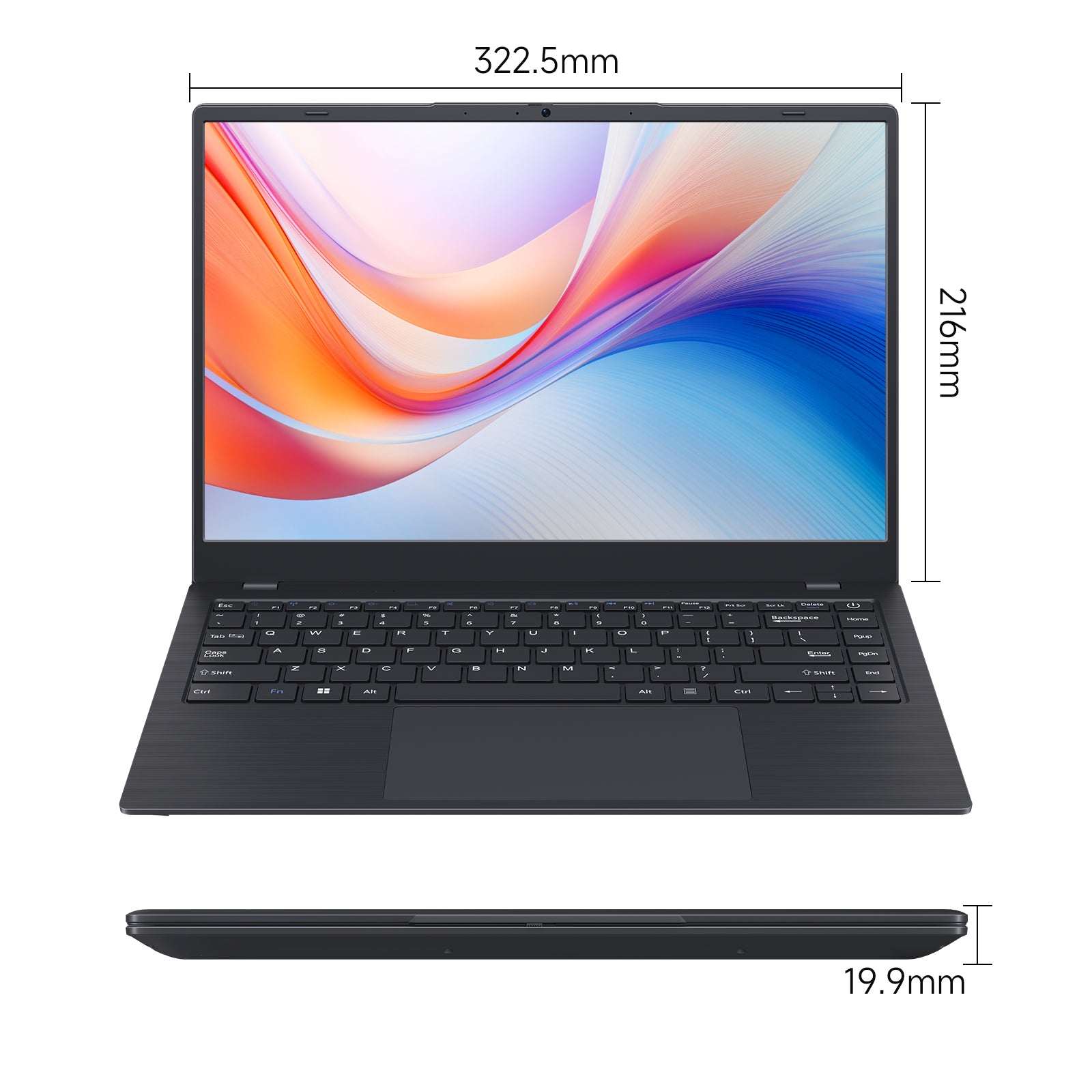 BLUEING 14.1" Laptop Computer, Windows 11 Laptop, 8GB RAM 512GB SSD, Intel Quad-Core N4000 Processor(Up to 2.64GHz), FHD 1080P IPS, Wi-Fi 5, BT5.0, Portable Notebook for Office, Students, Families BLUEING